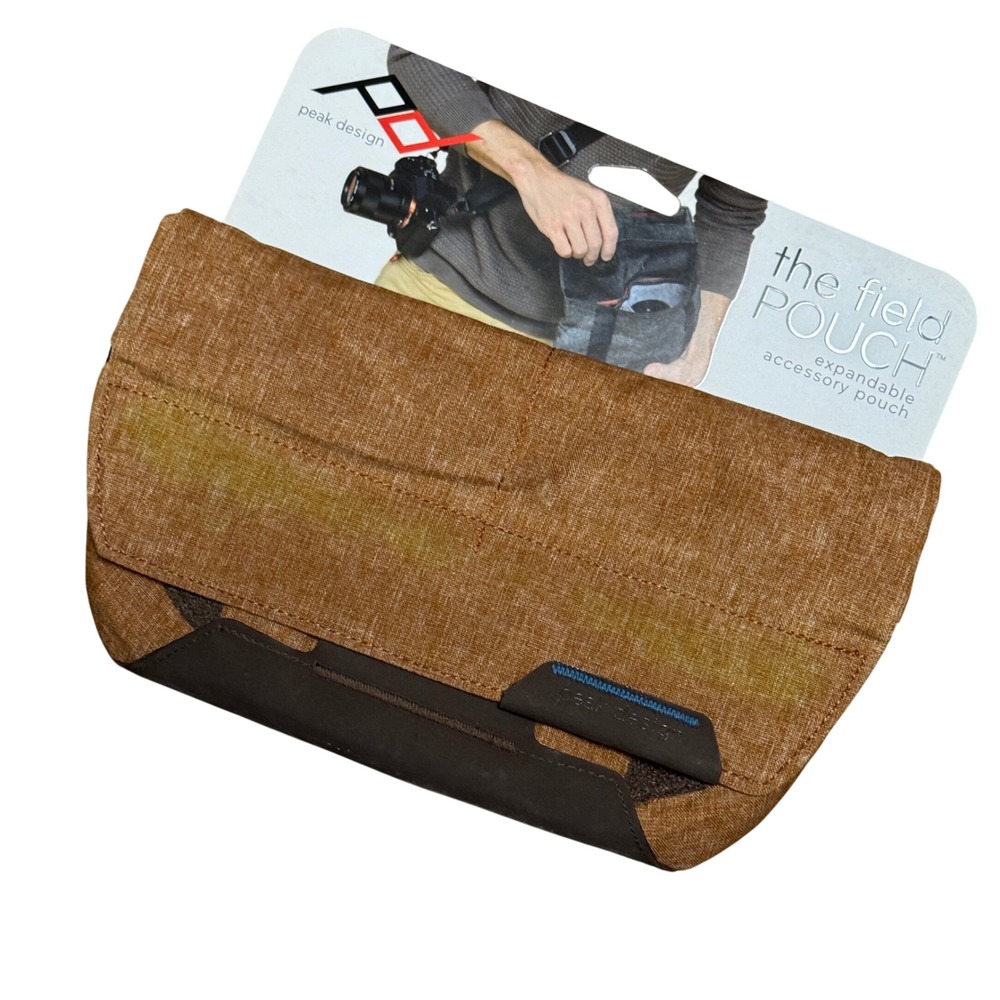 Peak Design The Field Pouch Expandable Accessory Bag Heritage Tan